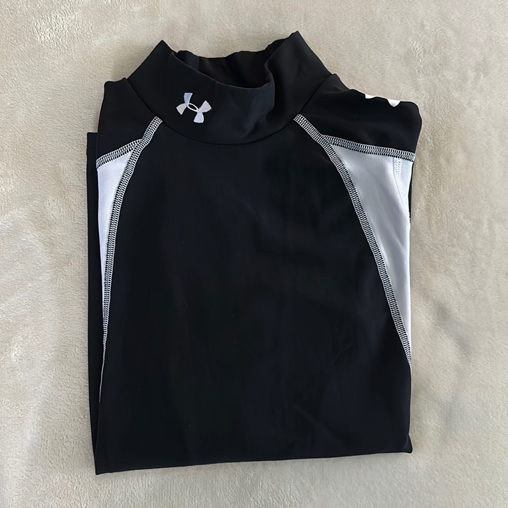 Boys' ColdGear® Mock Long Sleeve